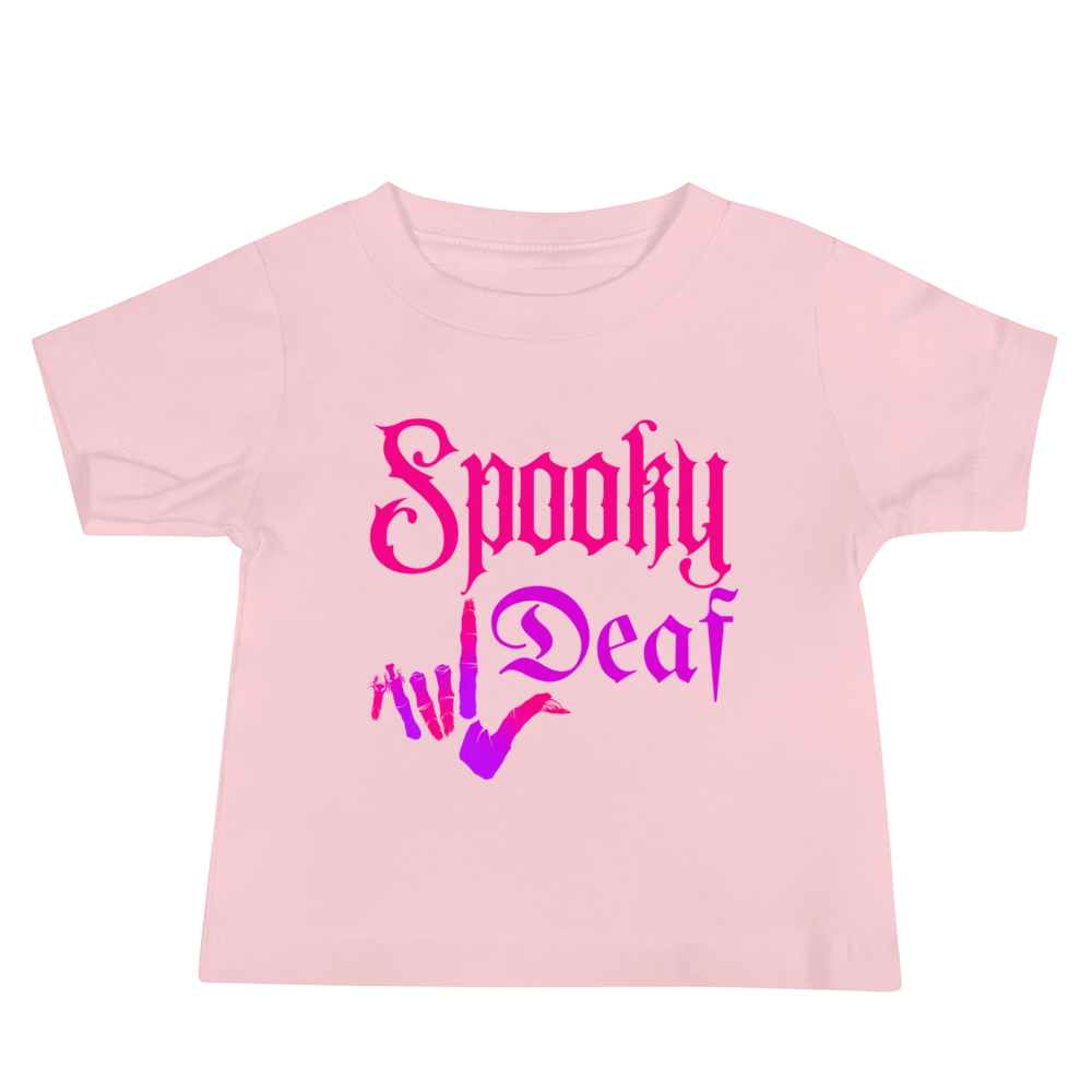 Spooky Deaf Baby Jersey Short Sleeve Tee