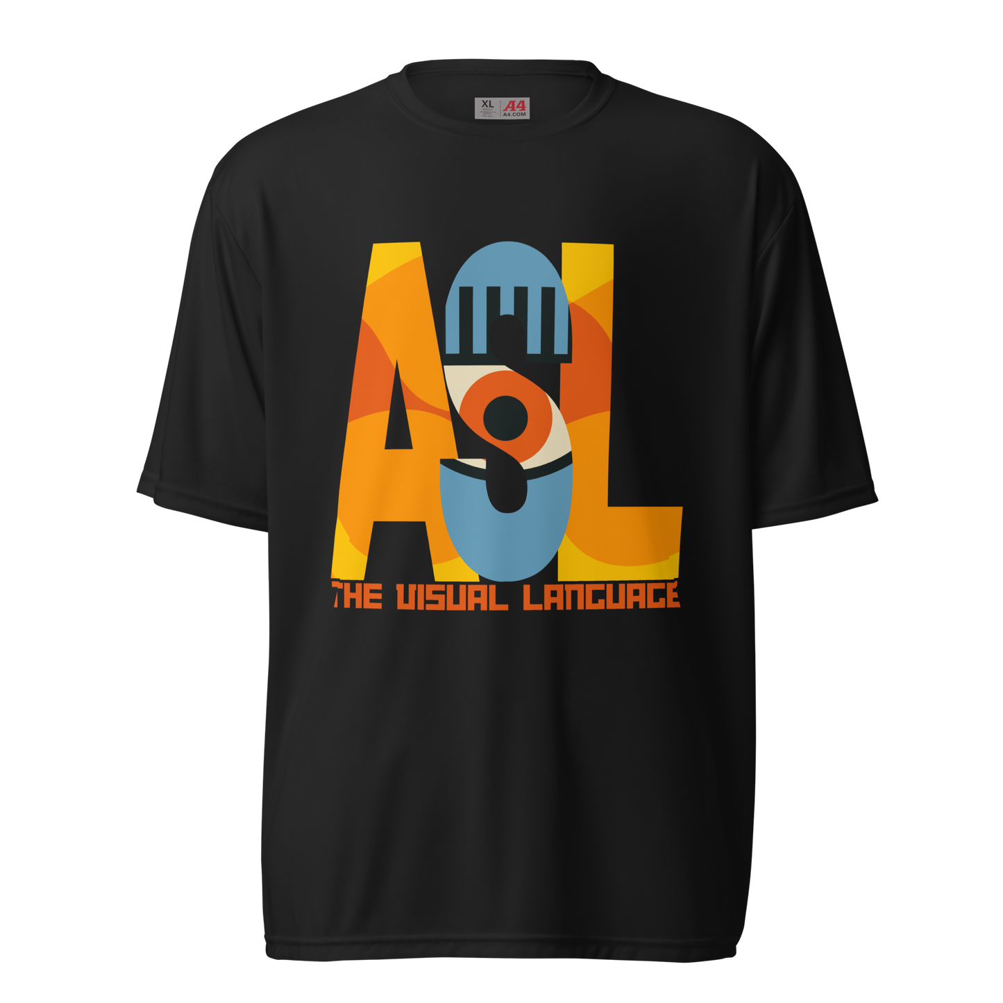 The Visual Language Unisex Performance T-Shirt