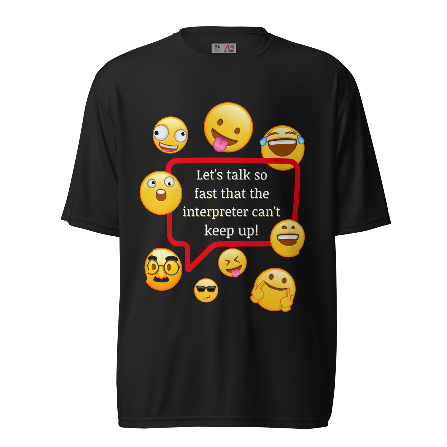 Can't Keep Up Unisex Performance T-Shirt