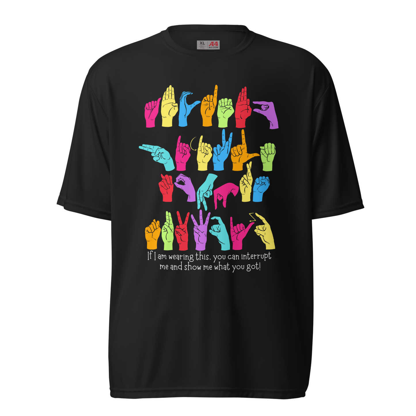 Show Me Your ABC Unisex Performance T-Shirt