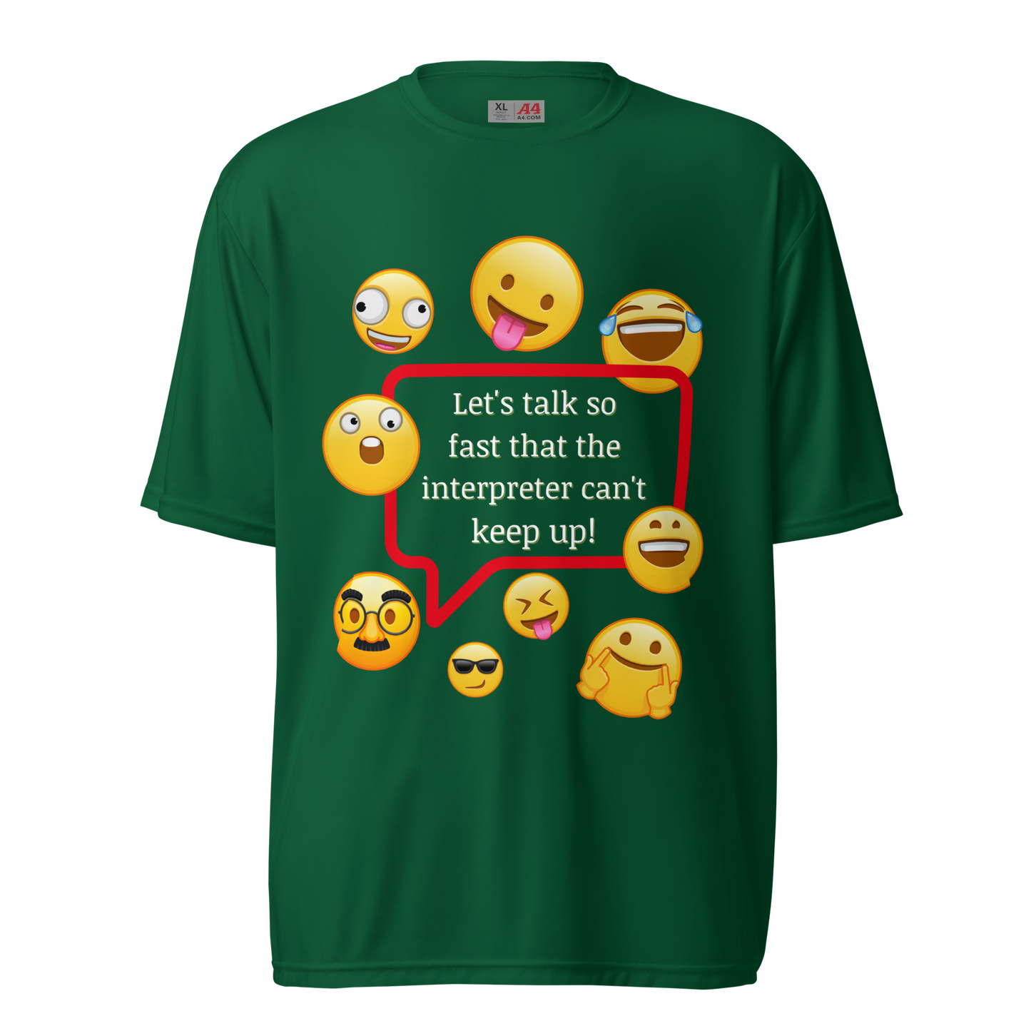 Can't Keep Up Unisex Performance T-Shirt