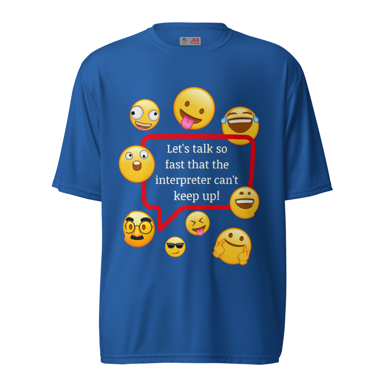 Can't Keep Up Unisex Performance T-Shirt