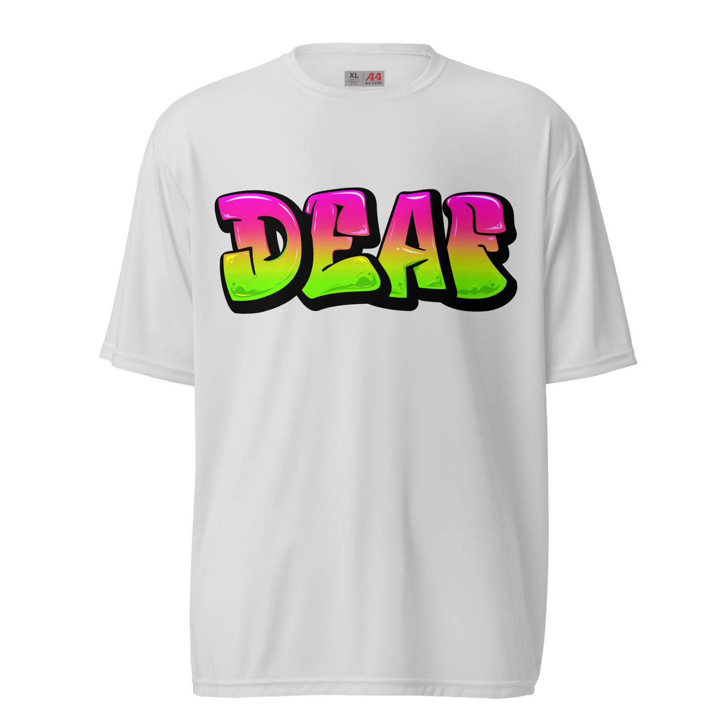 Deafinitely Unisex Performance T-Shirt