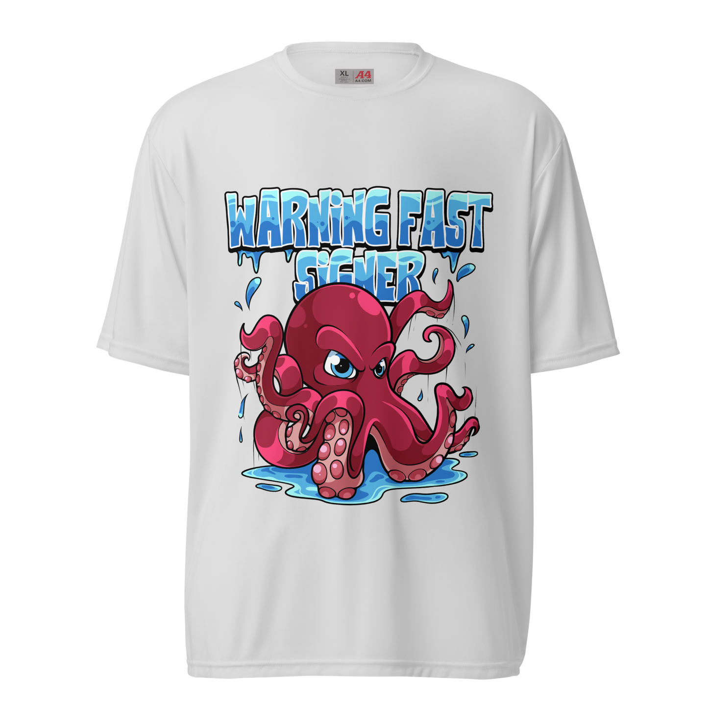 Warning Fast Signer Unisex Performance T-Shirt