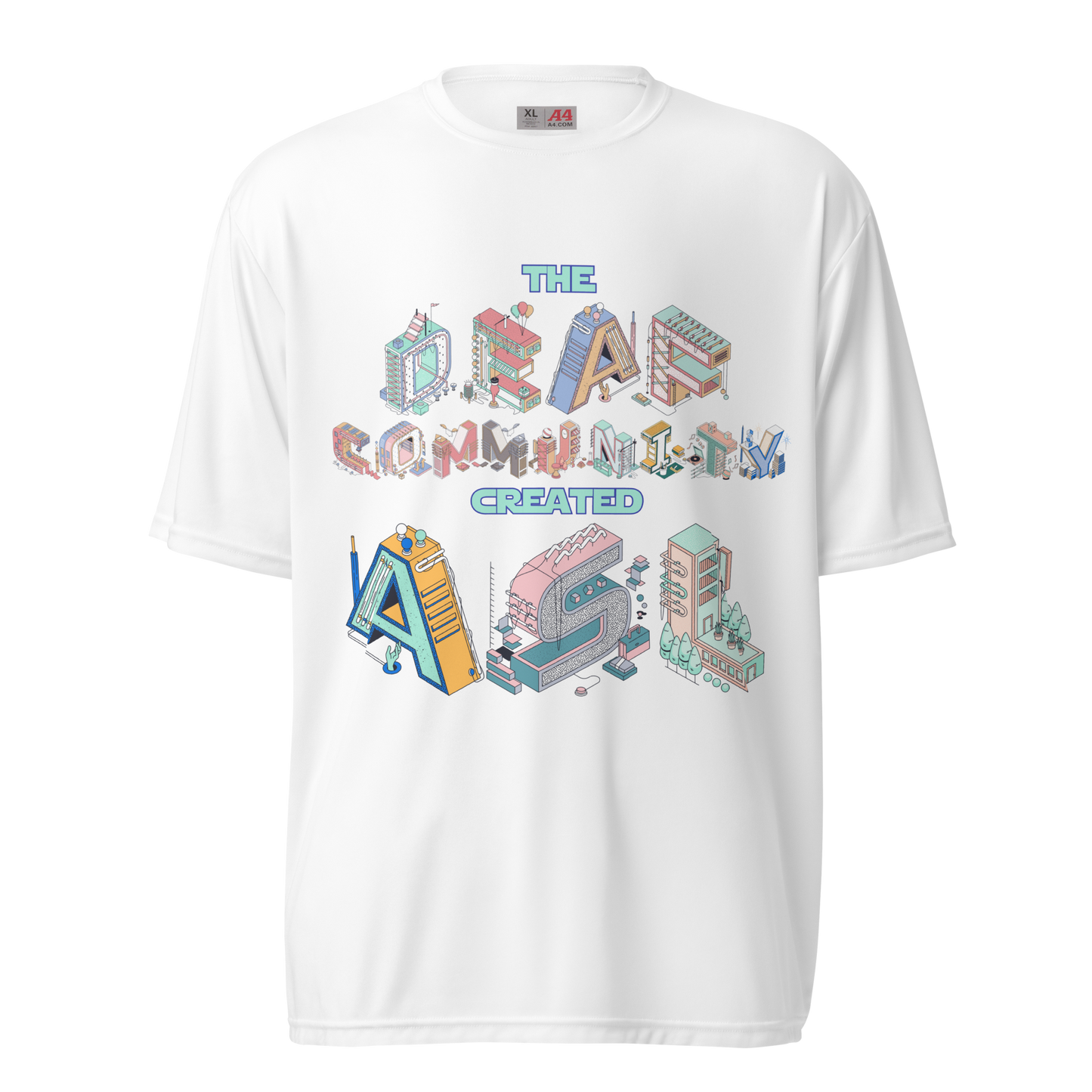 Deaf Community Created ASL Unisex Performance T-Shirt