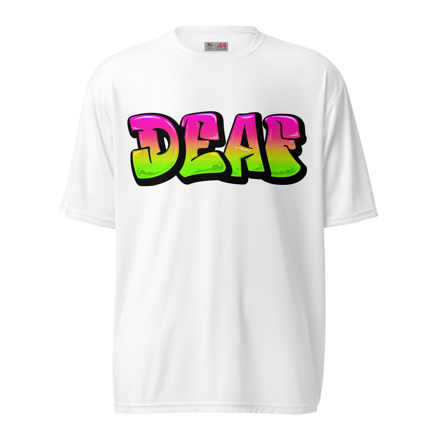 Deafinitely Unisex Performance T-Shirt