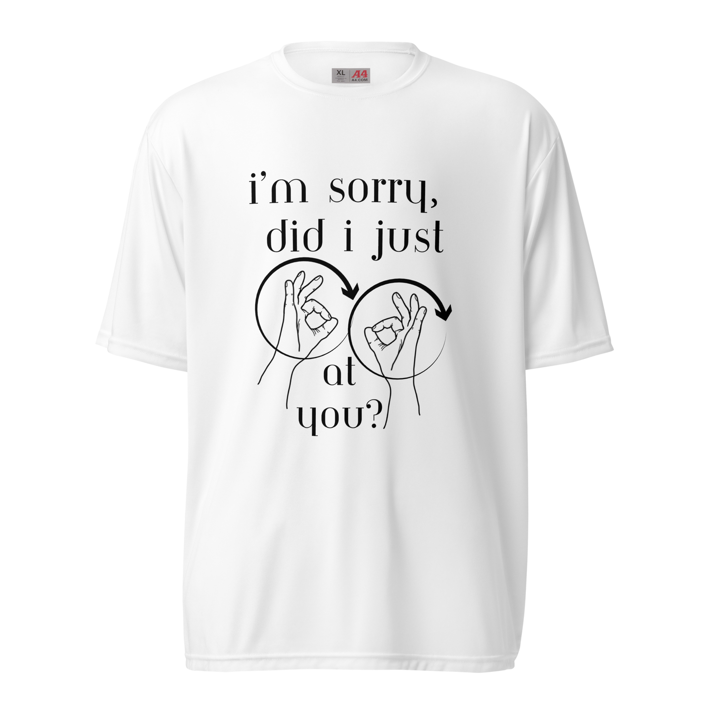 Eye Roll Unisex Performance T-Shirt