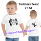 Zombie Hands Toddler Short Sleeve Tee
