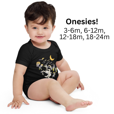 Spooky Baby Short Sleeve One Piece