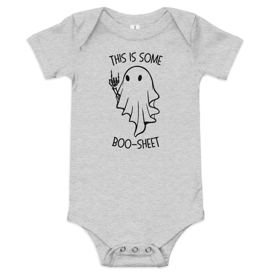 This Is Some Boo-Sheet Baby Short Sleeve One Piece