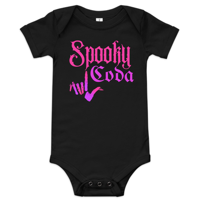 Spooky Coda Baby Short Sleeve One Piece