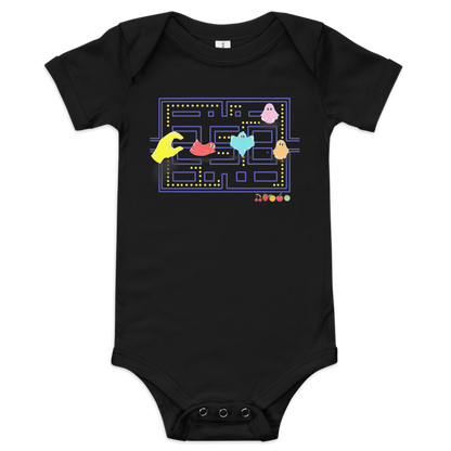 Pac-Man Baby Short Sleeve One Piece