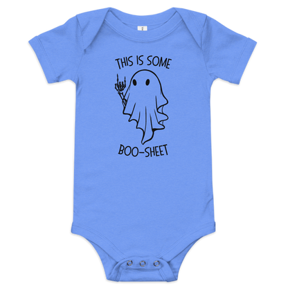 This Is Some Boo-Sheet Baby Short Sleeve One Piece