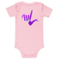 Walking Deaf Baby Short Sleeve One Piece