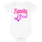 Spooky Deaf Baby Short Sleeve One Piece