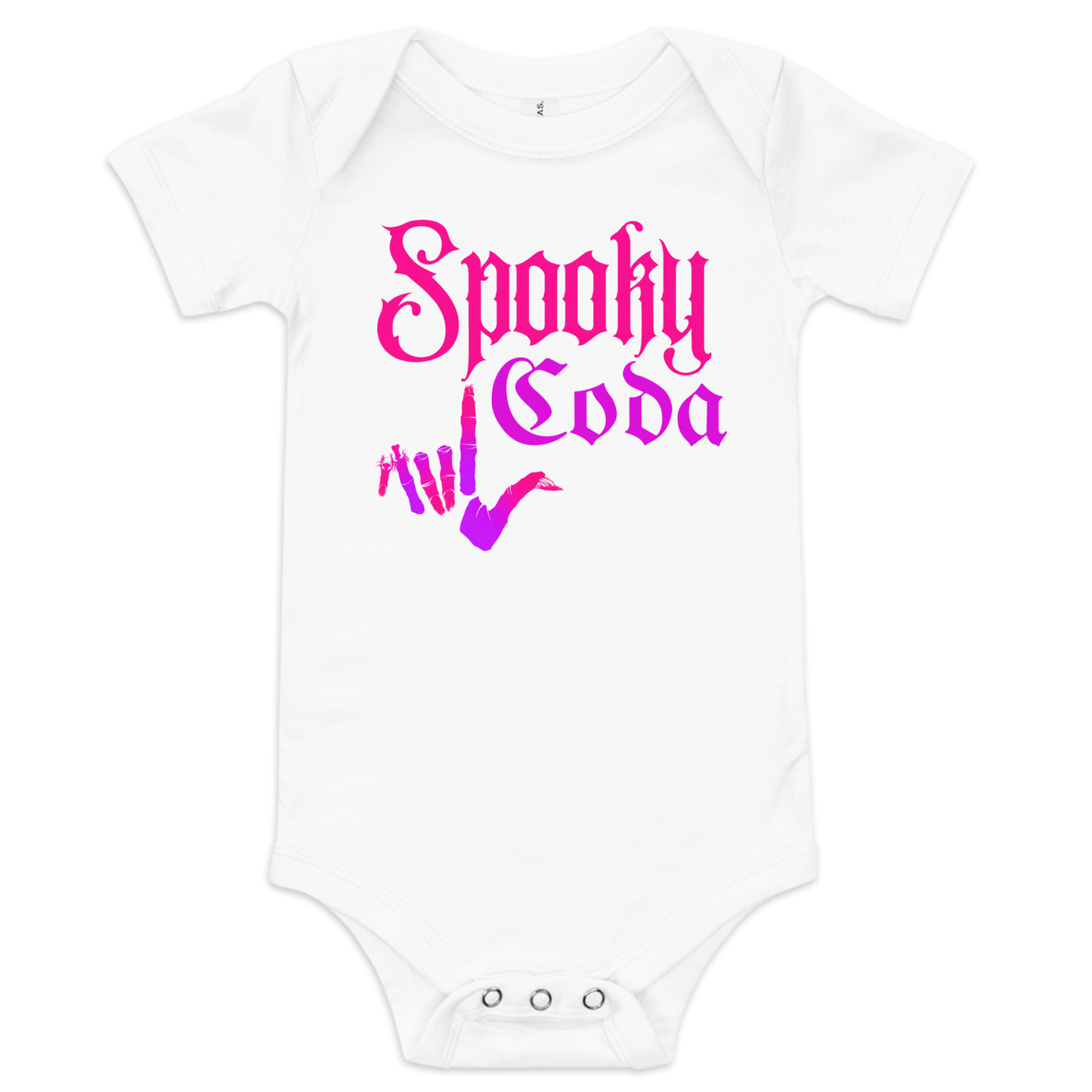 Spooky Coda Baby Short Sleeve One Piece