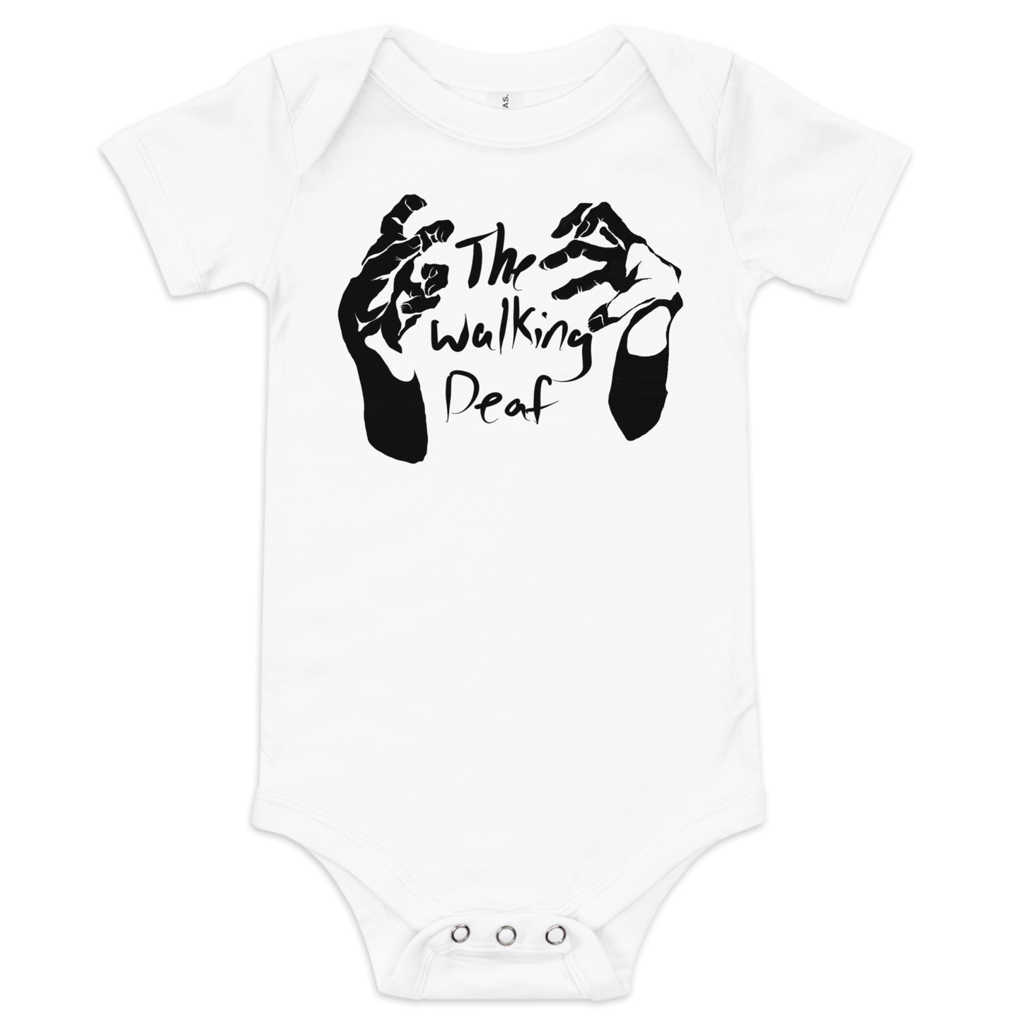 Zombie Hands Baby Short Sleeve One Piece