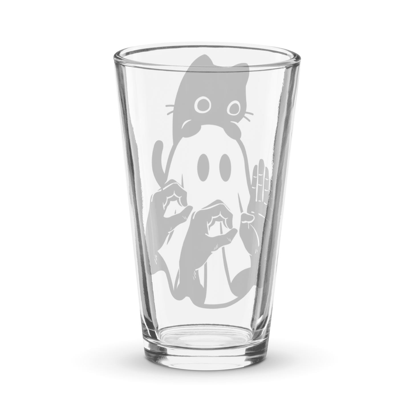 Boo! Shaker Pint Glass