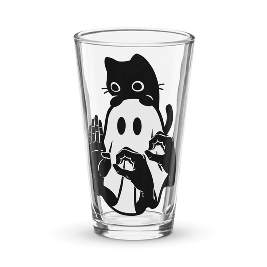 Boo! Shaker Pint Glass