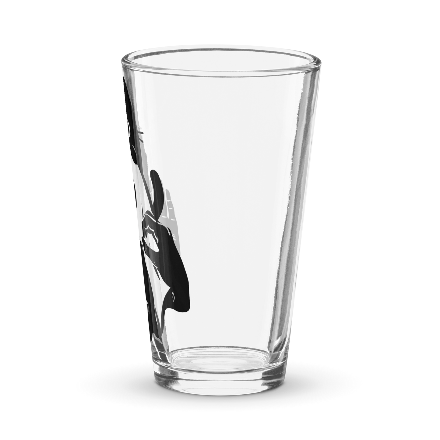 Boo! Shaker Pint Glass