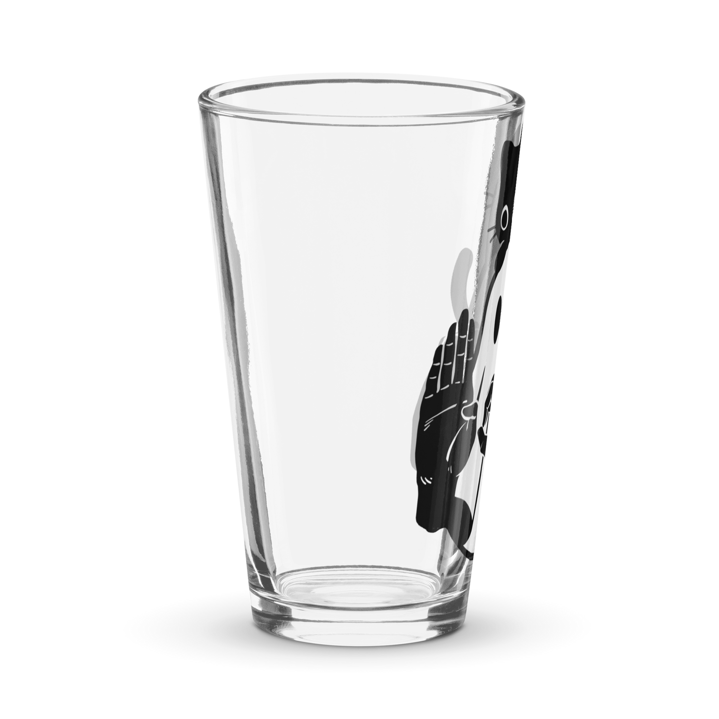 Boo! Shaker Pint Glass