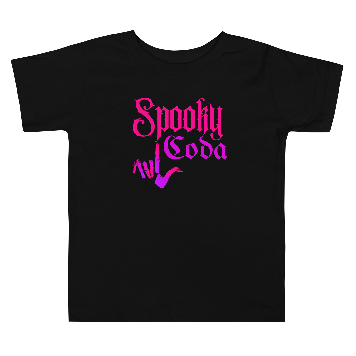 Spooky Coda Toddler Short Sleeve Tee