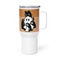 Boo! Travel mug with a handle