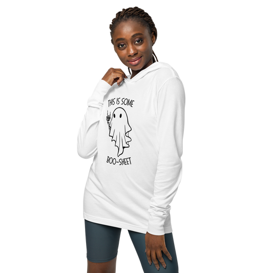 This Is Some Boo-Sheet Hooded Long-Sleeve Tee