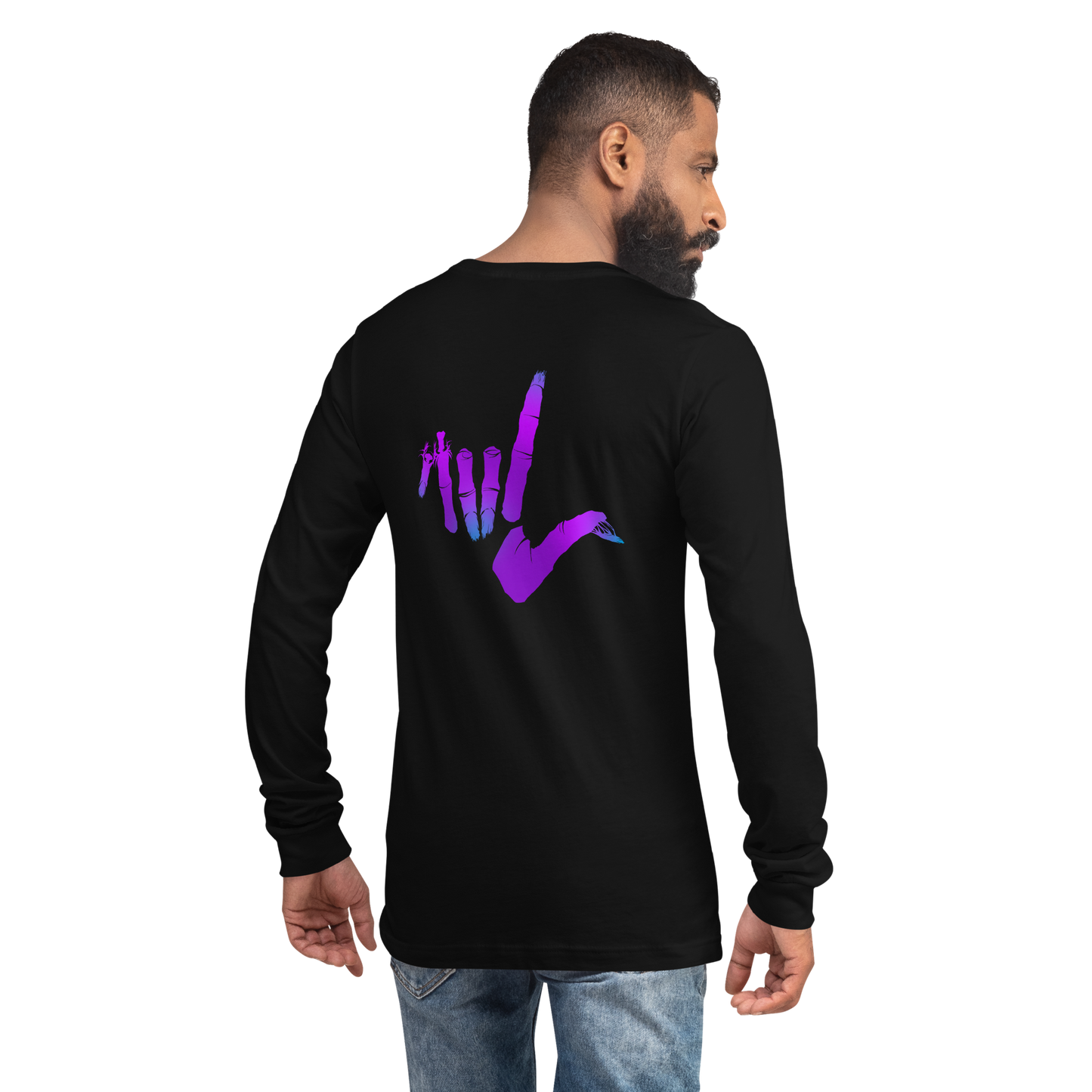 Walking Deaf Unisex Long Sleeve Tee