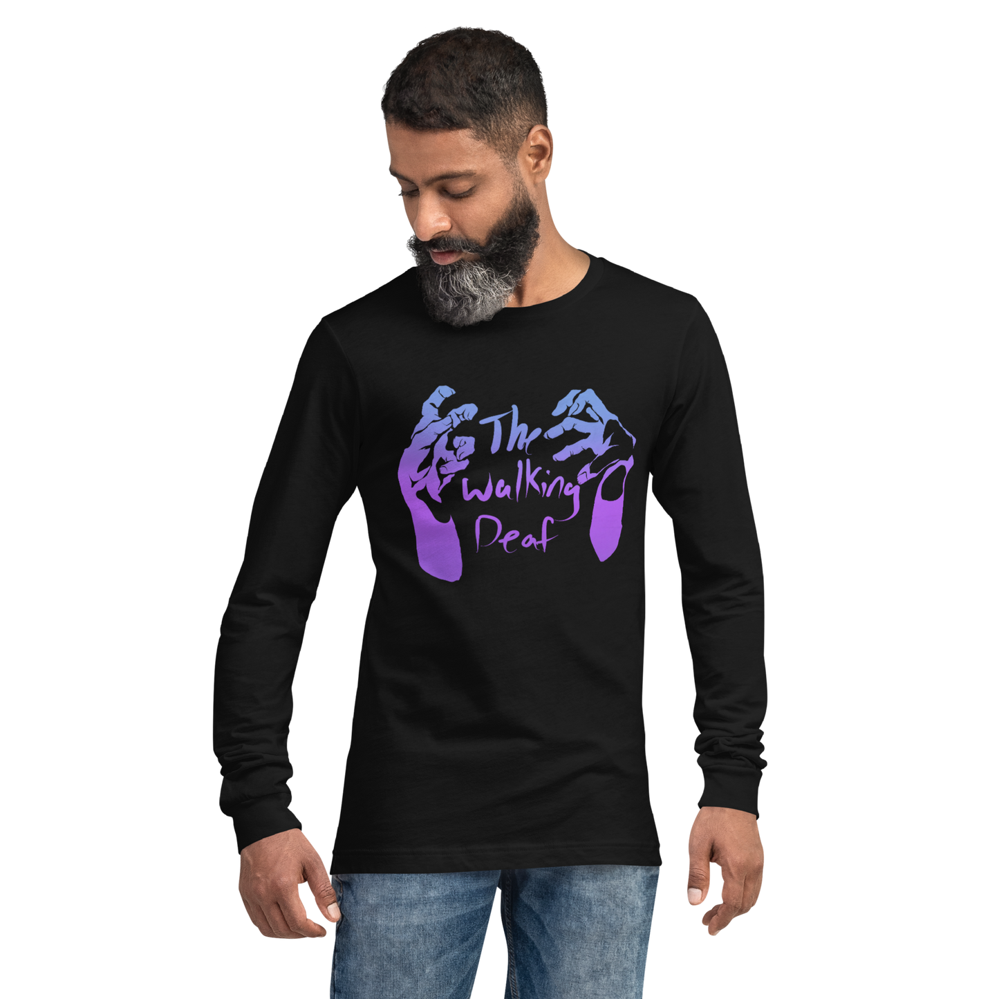 Walking Deaf Unisex Long Sleeve Tee