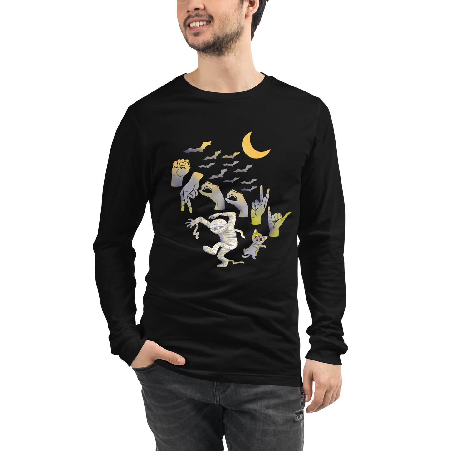 Spooky Unisex Long Sleeve Tee