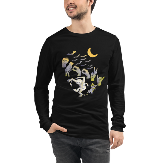 Spooky Unisex Long Sleeve Tee