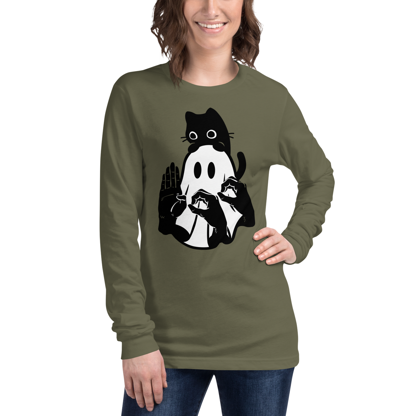 Boo! Unisex Long Sleeve Tee