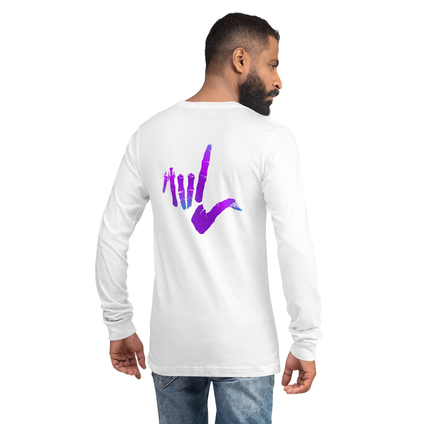 Walking Deaf Unisex Long Sleeve Tee