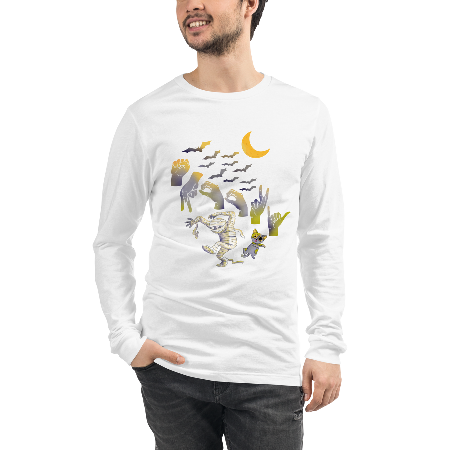 Spooky Unisex Long Sleeve Tee