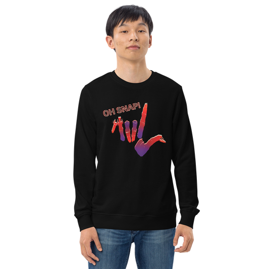 Oh Snap! Unisex Organic Sweatshirt