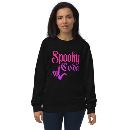 Spooky Coda Unisex Organic Sweatshirt