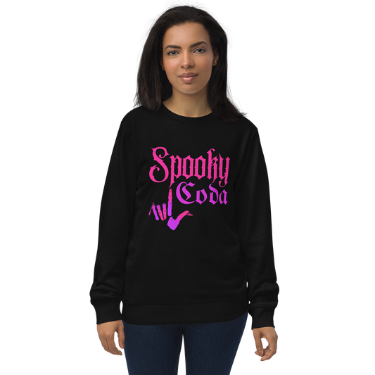 Spooky Coda Unisex Organic Sweatshirt