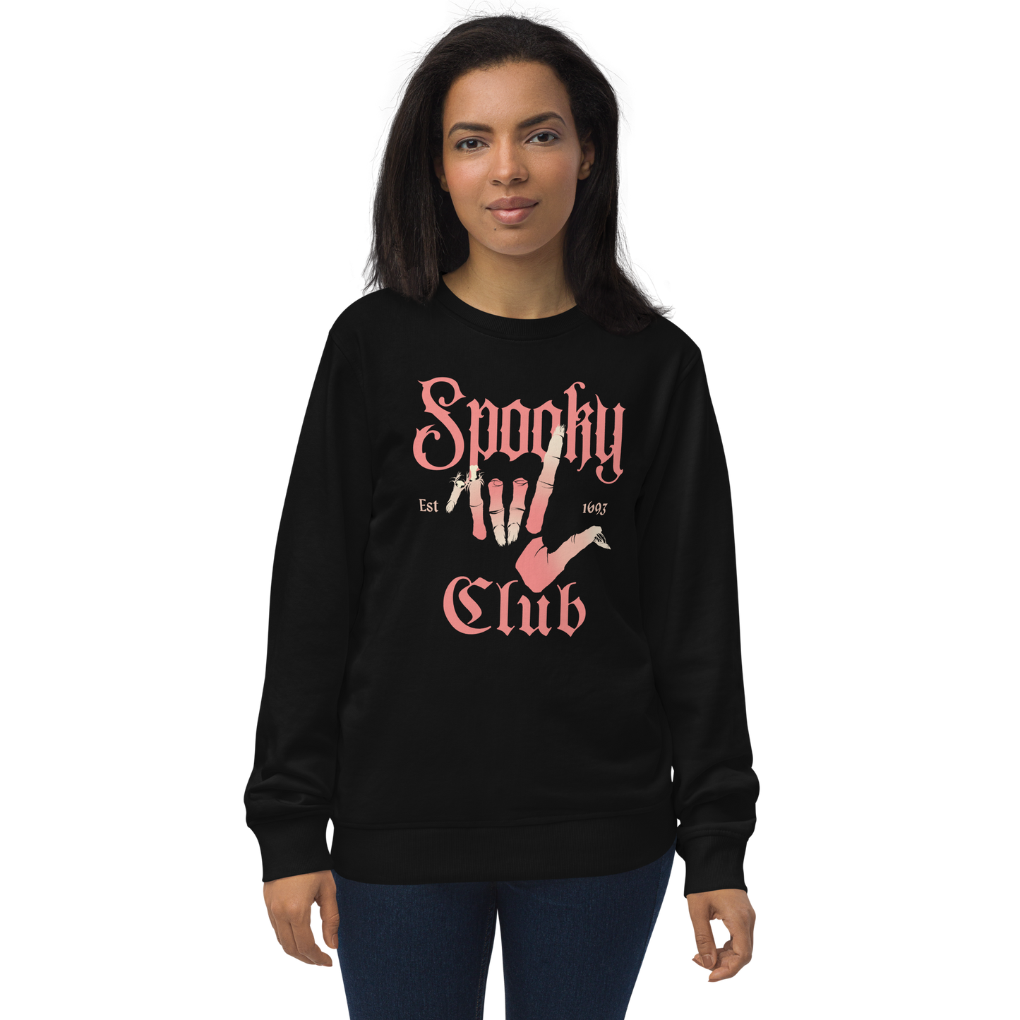 Spooky Club Unisex Organic Sweatshirt