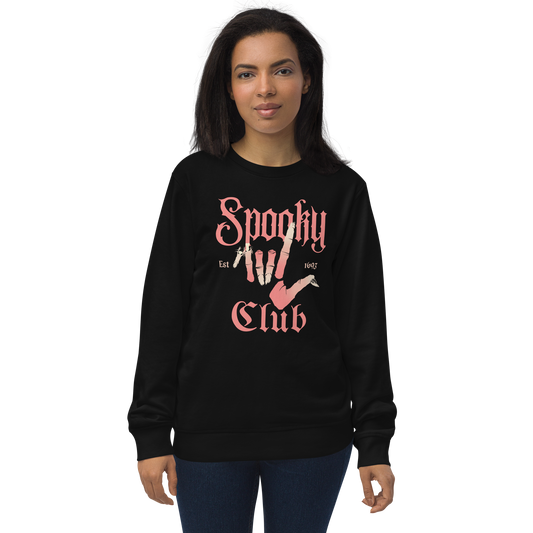 Spooky Club Unisex Organic Sweatshirt