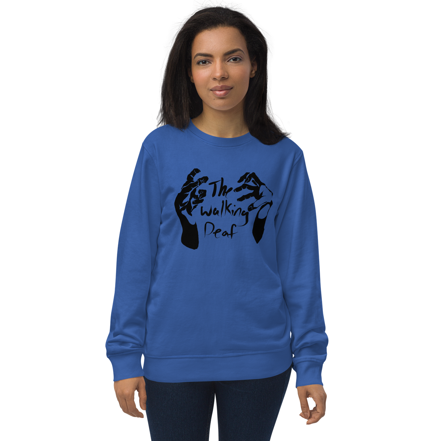 Zombie Hands Unisex Organic Sweatshirt