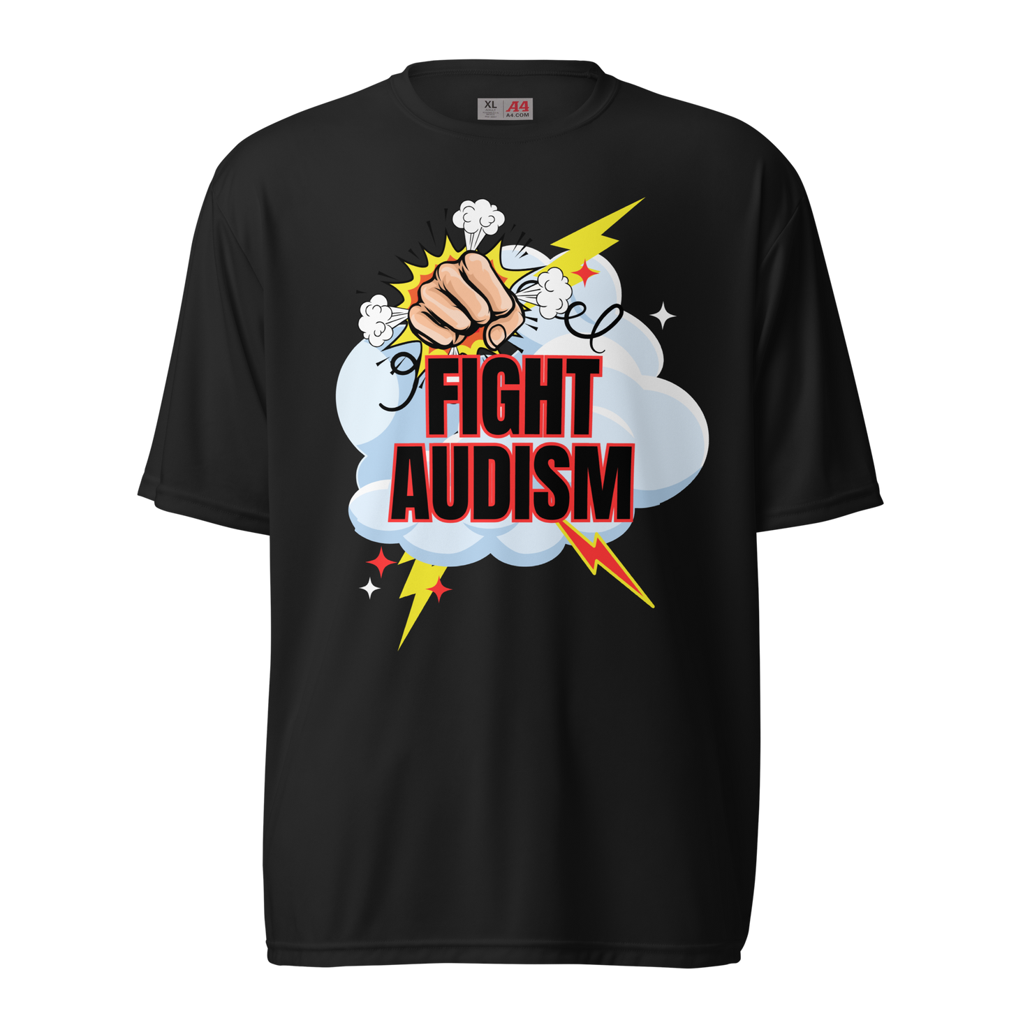 Fight Audism Unisex Performance T-Shirt