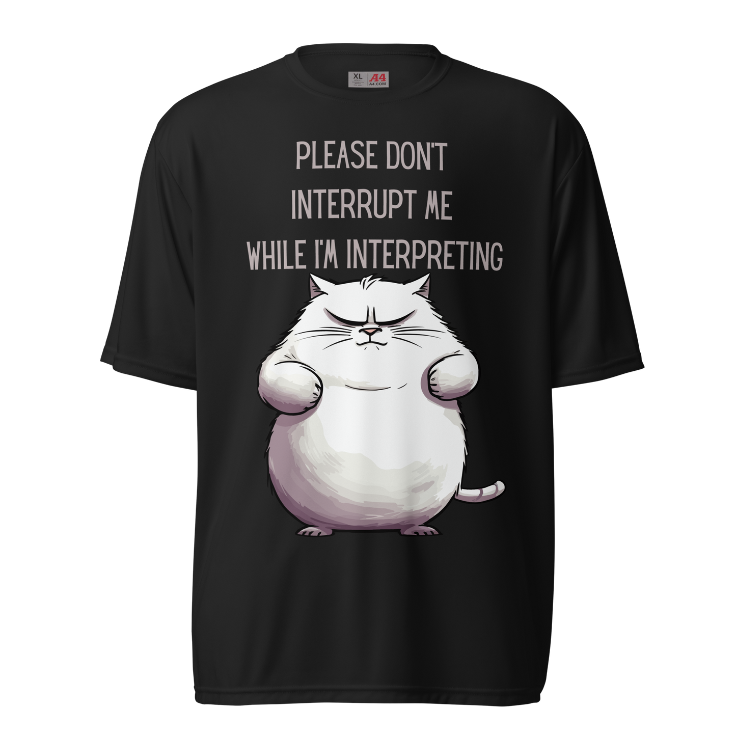 Interrupting Interpreter Unisex Performance T-Shirt