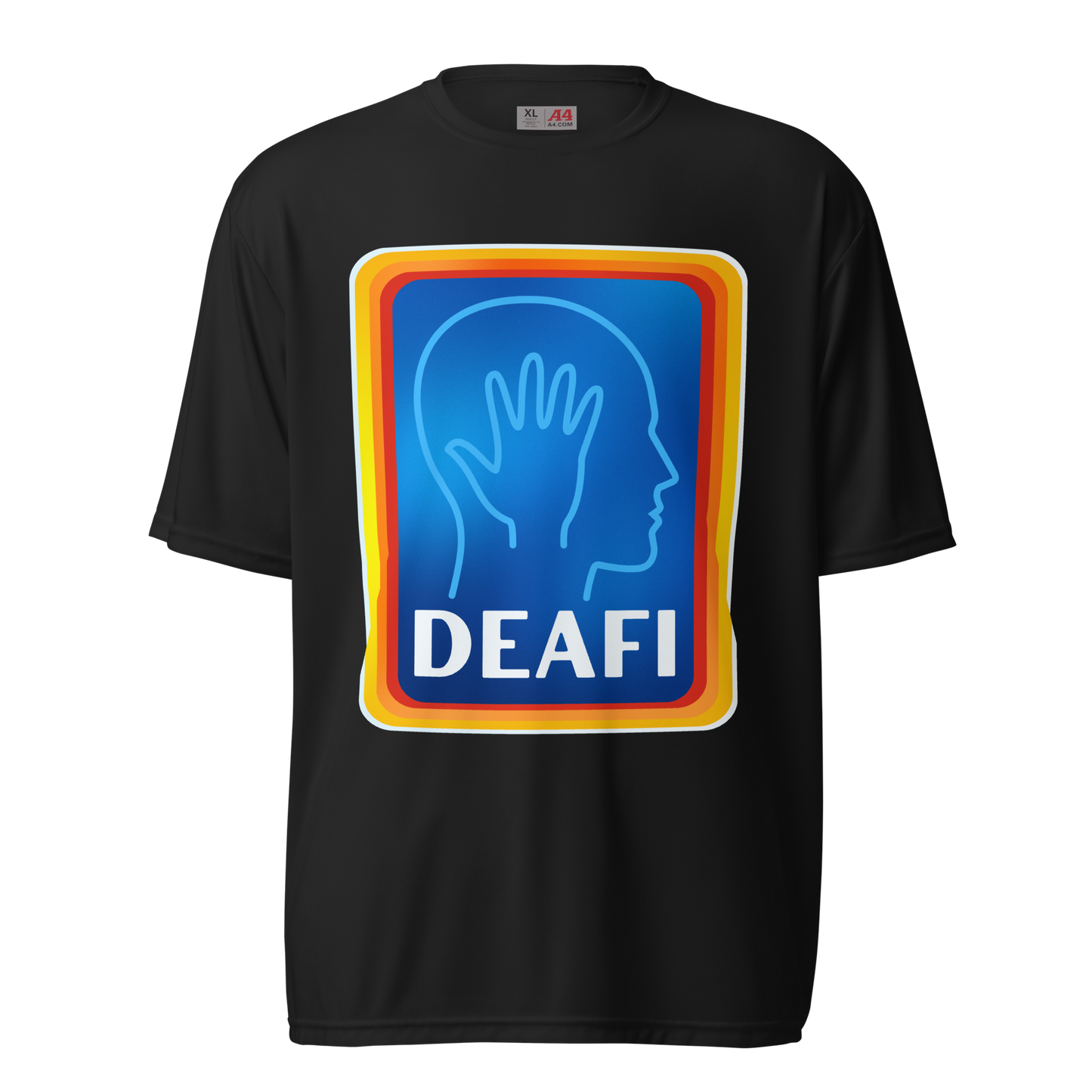 Deafi Unisex Performance T-Shirt