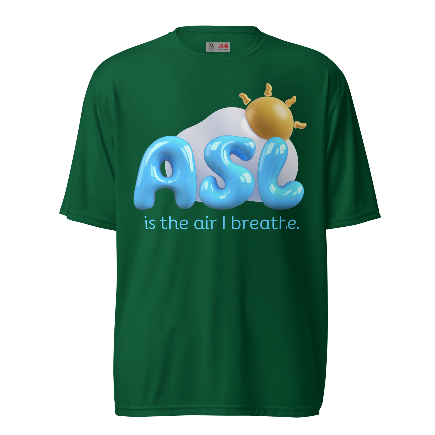 The Air I Breath Unisex Performance T-Shirt