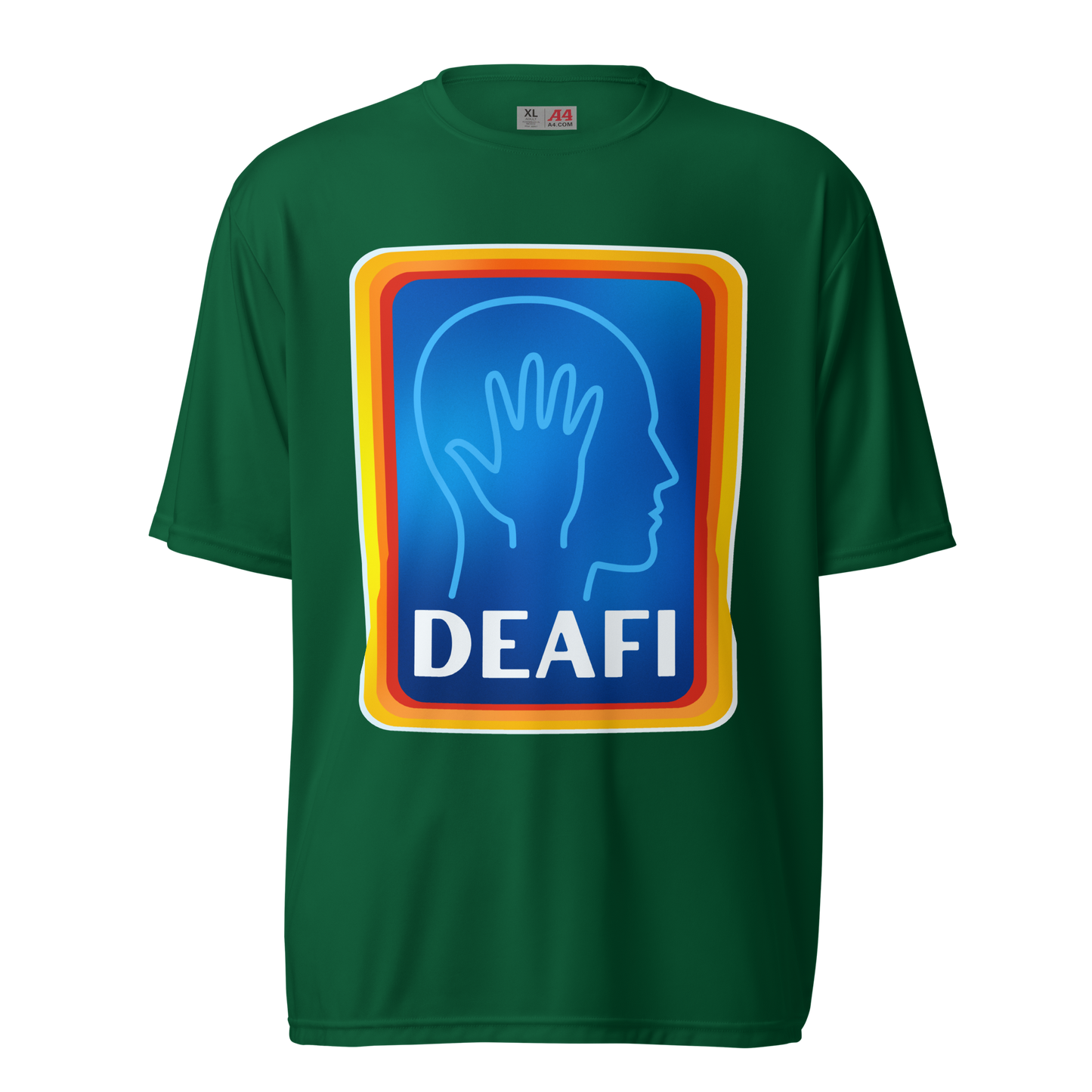 Deafi Unisex Performance T-Shirt