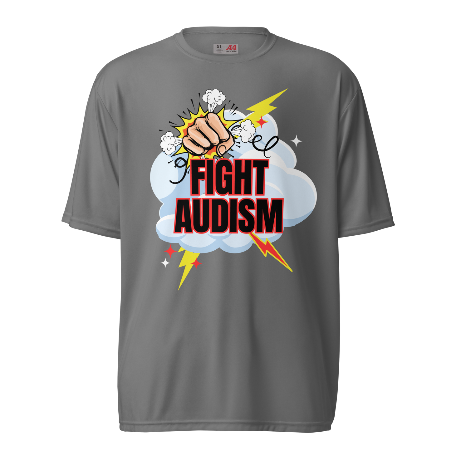 Fight Audism Unisex Performance T-Shirt