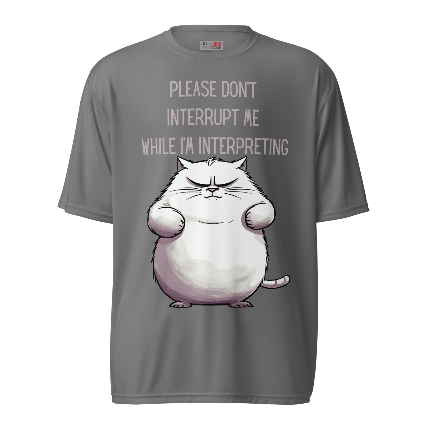 Interrupting Interpreter Unisex Performance T-Shirt