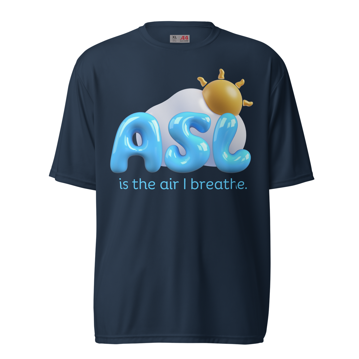 The Air I Breath Unisex Performance T-Shirt