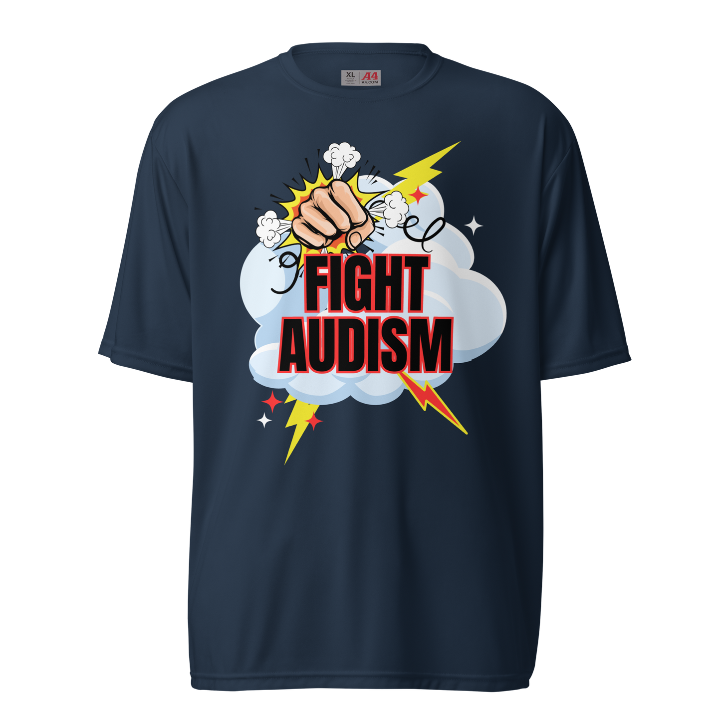 Fight Audism Unisex Performance T-Shirt